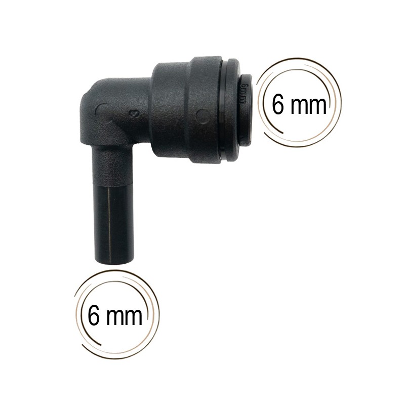 Équerre à queue lisse John Guest