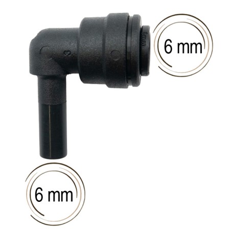 Équerre à queue lisse John Guest