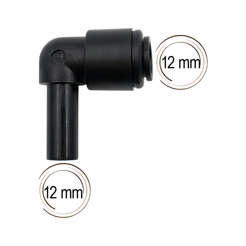 Équerre à queue lisse John Guest