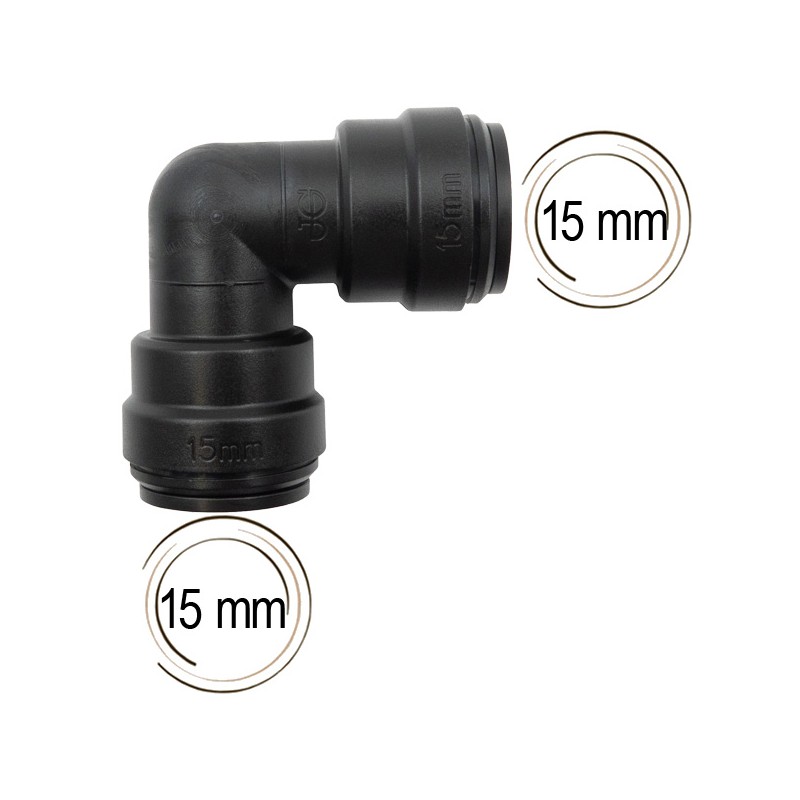 raccord coudé john guest