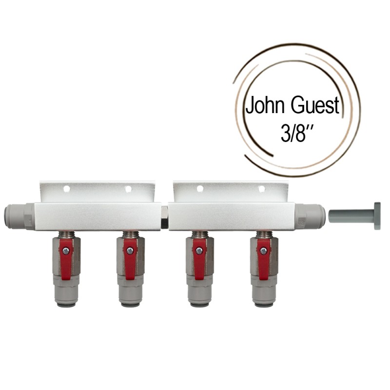 Distributeur CO2 deux vannes