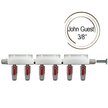 Distributeur CO2 6 sorties