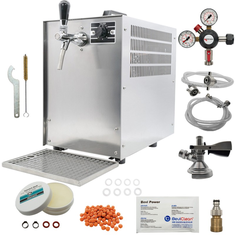 Tireuse à bière avec accessoires