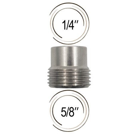 Raccord 5/8" et 1/4" Raccord 5/8" et 1/4"