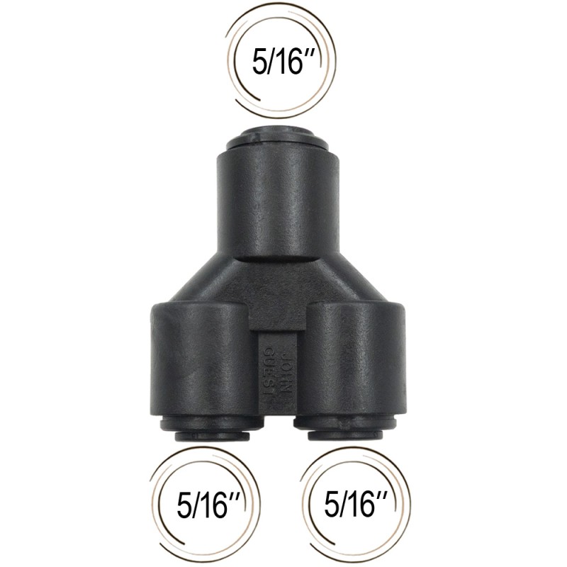 Raccord Y - John Guest - 5/16"