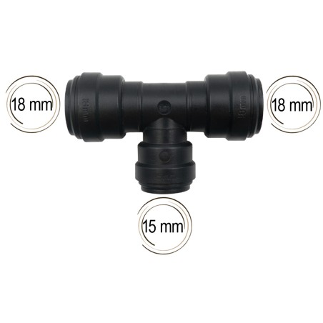 Raccord en T type John Guest