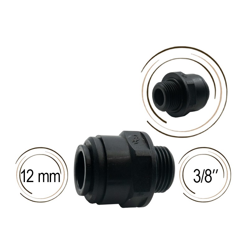 Union simple mâle John Guest