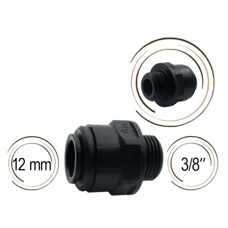 Union simple mâle John Guest