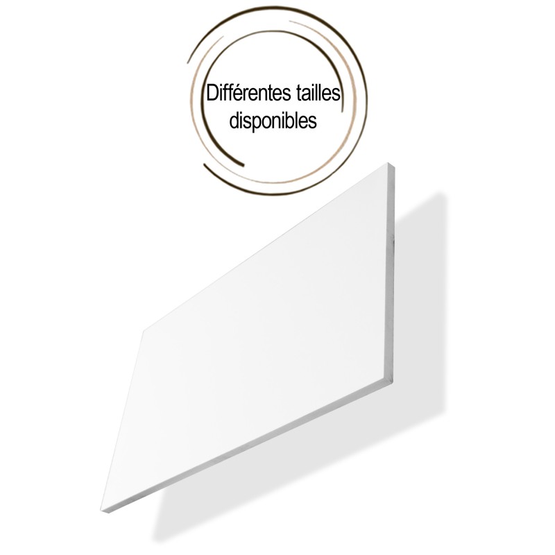 Panneau blanc de support