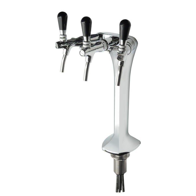 Colonne à trois becs