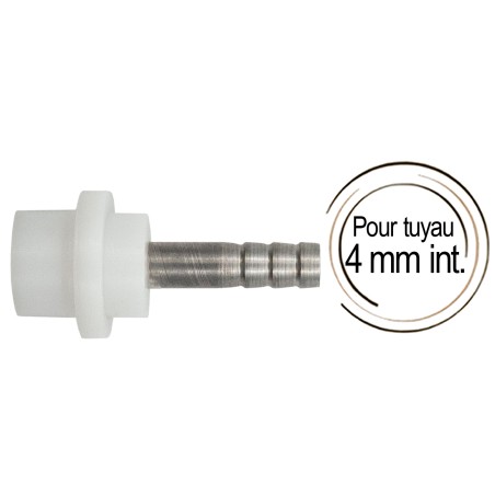 raccord cannelé droit