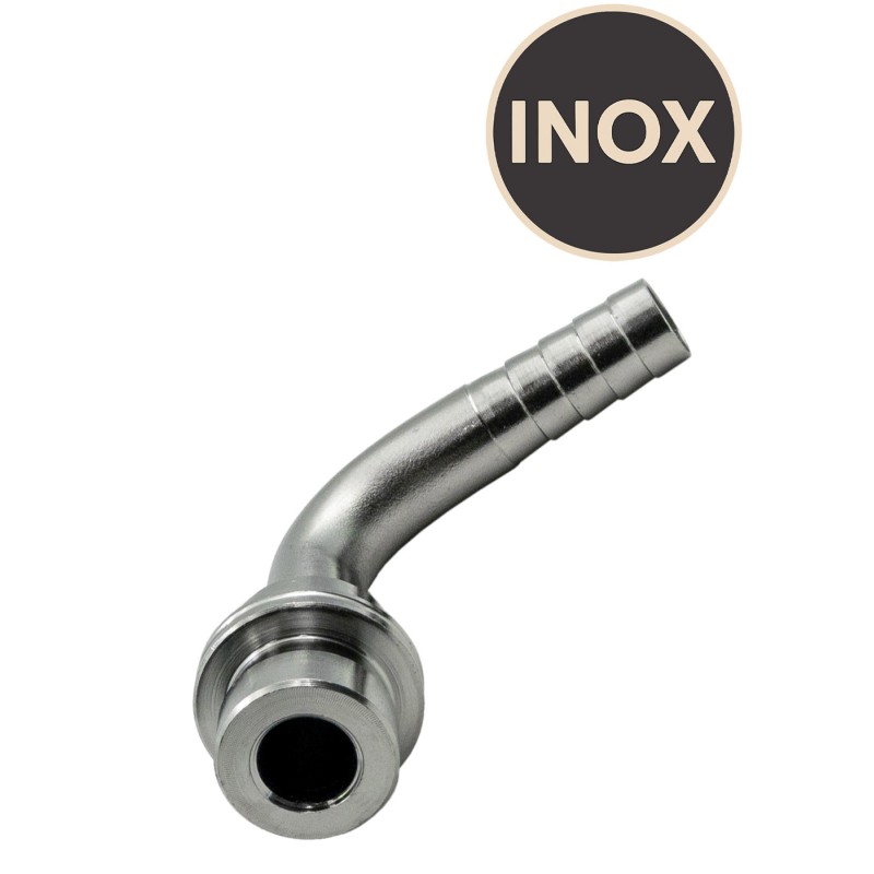 embout cannelé coudé 90°