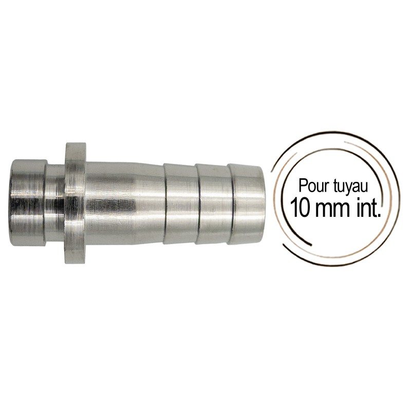 embout cannelé avec porte joint