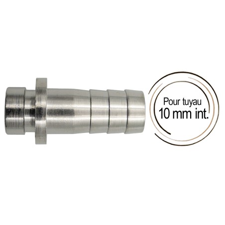 embout cannelé avec porte joint