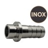 Embout cannelé 10 mm Inox