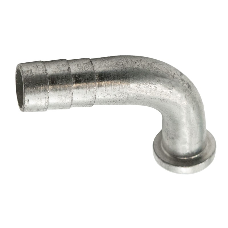 Embout cannelé coudé