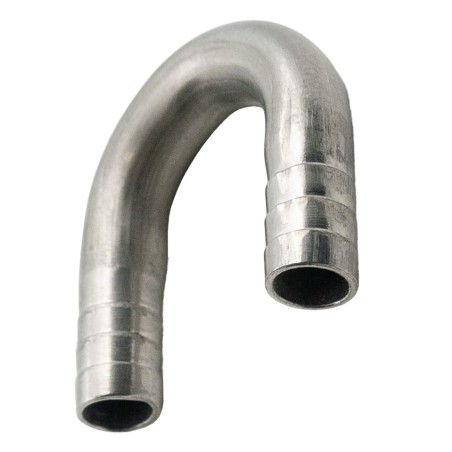 Coude en U cannelé 7 mm