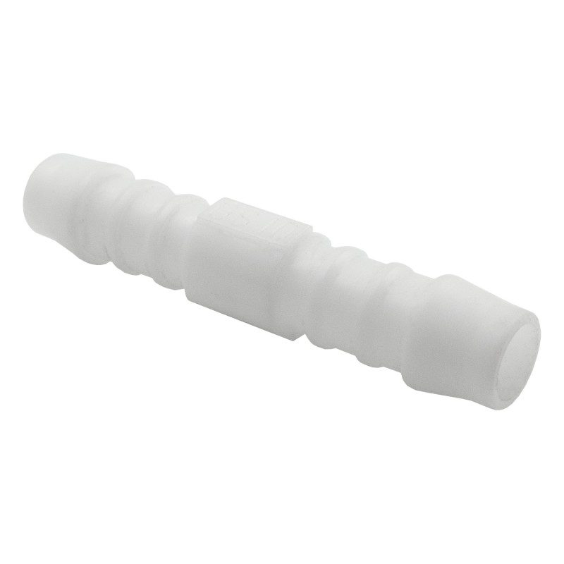 Double raccord cannelé