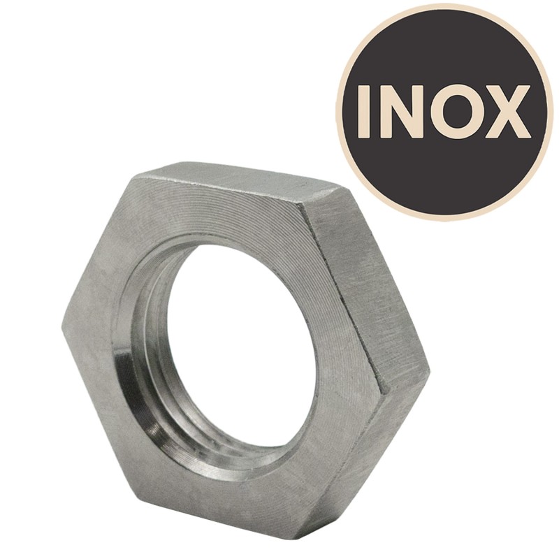 Écrou 6 pans Inox 1/2"