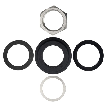 rondelles et écrou fixation robinet