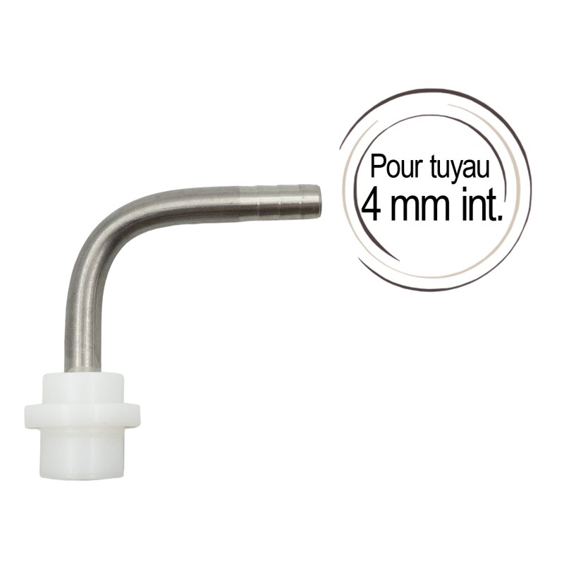 embout cannelé 90°