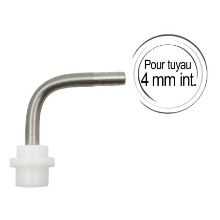 embout cannelé 90°