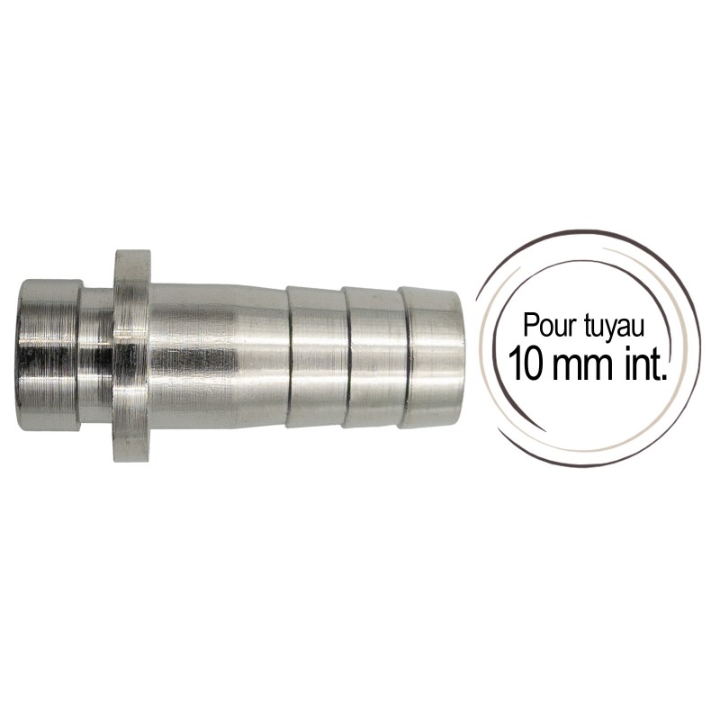 embout cannelé avec porte joint