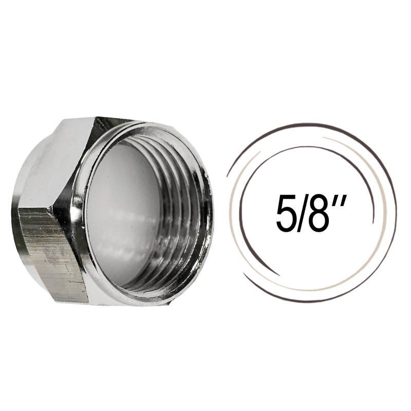 Écrou 6 pans 5/8" avec bouchon