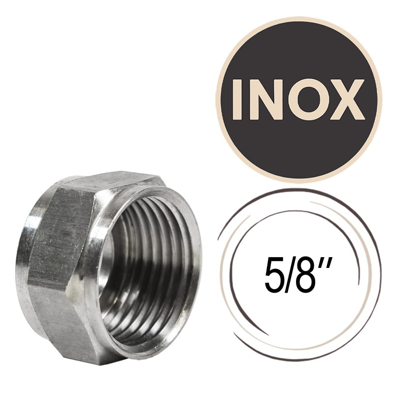 Écrou 6 pans Inox 5/8"