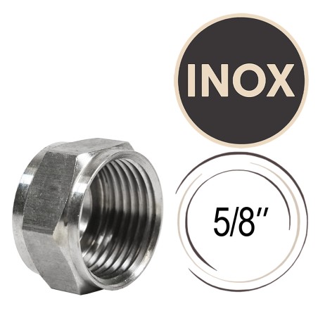 Écrou 6 pans Inox 5/8"