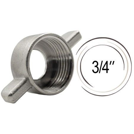 Écrou à oreilles 3/4"