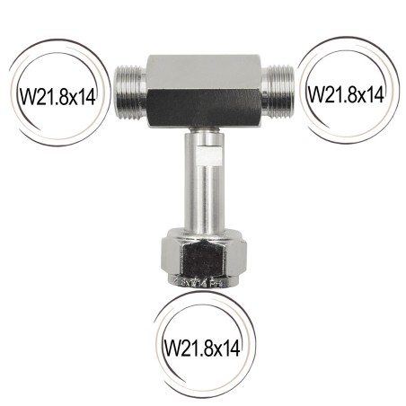Raccord en T pour détendeur