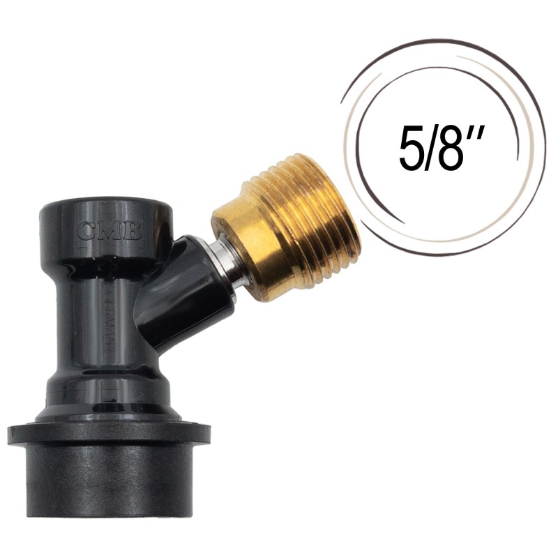 Tête noire soda keg