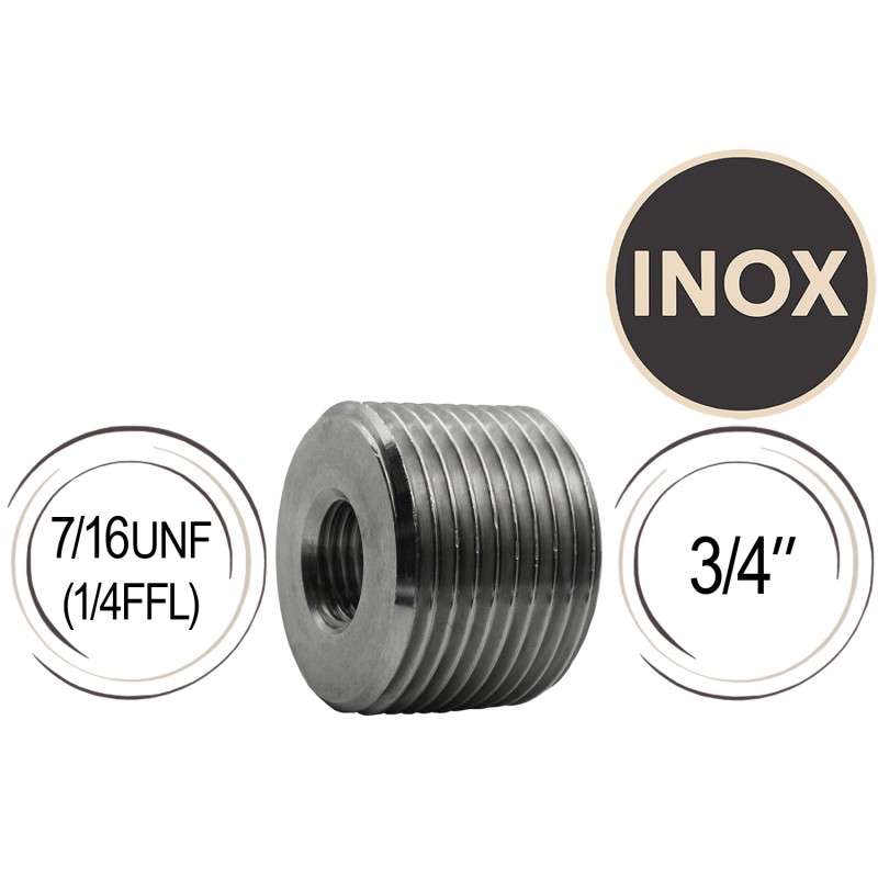 Adaptateur Inox ball lock