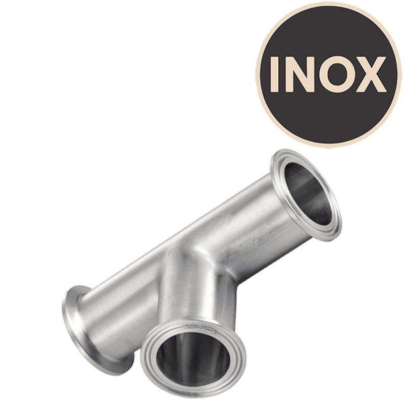 Té Inox raccord clamp