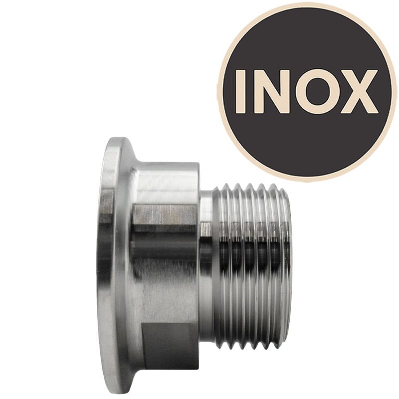 Adaptateur Inox 1" vers clamp