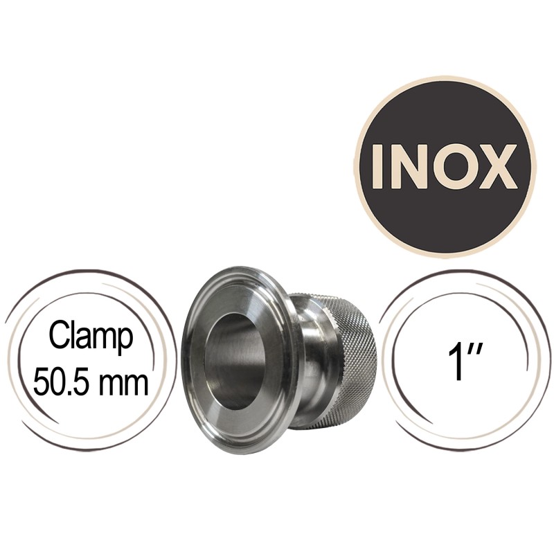 Adaptateur 1" vers clamp