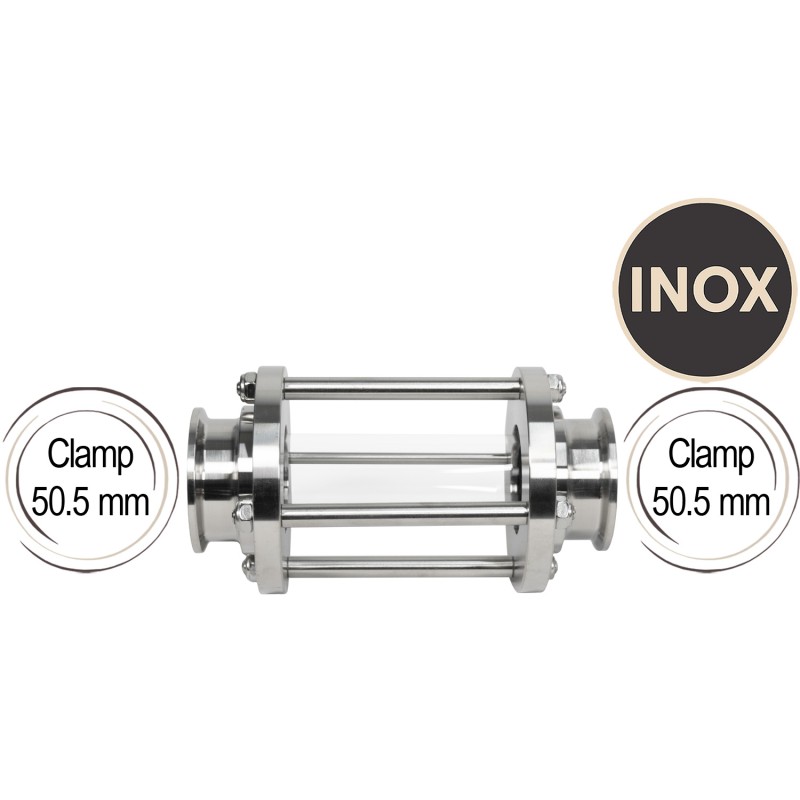 Mireur avec raccords clamp