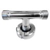 Té inox pour cuve pression