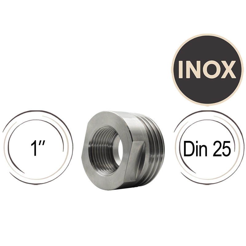 Adaptateur inox