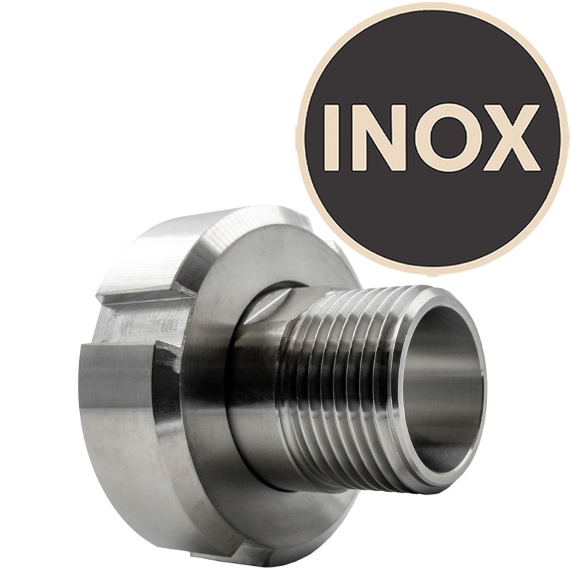 Adaptateur Inox Din 25 vers 1"