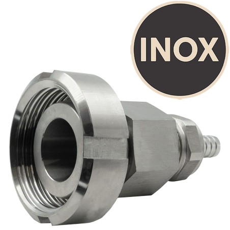 Adaptateur Inox sortie cuve