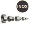 Adaptateur Inox sortie cuve