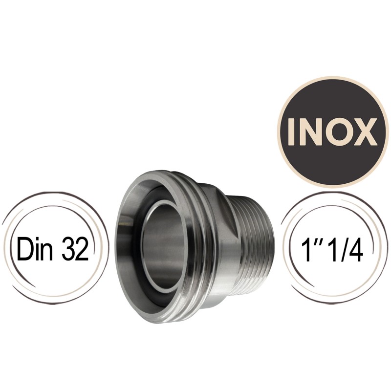 Adaptateur Inox