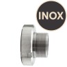 adaptateur inox avec écrou