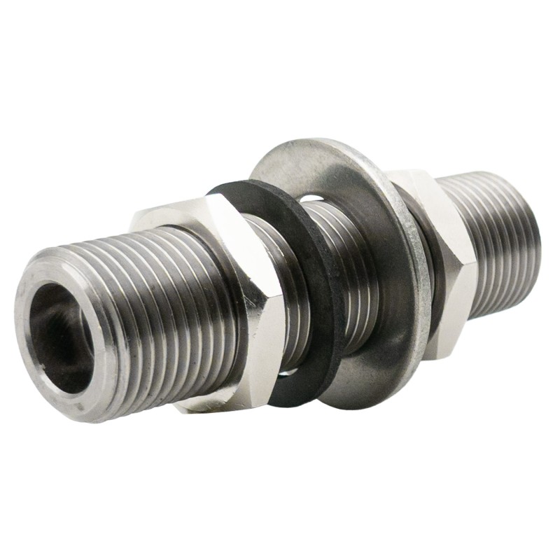 tige filetée avec rondelles et écrous