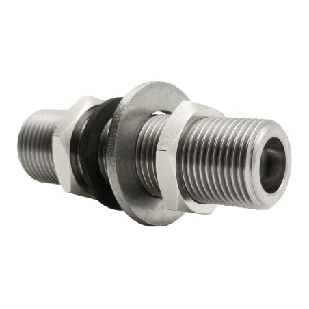 tige filetée avec rondelles et écrous