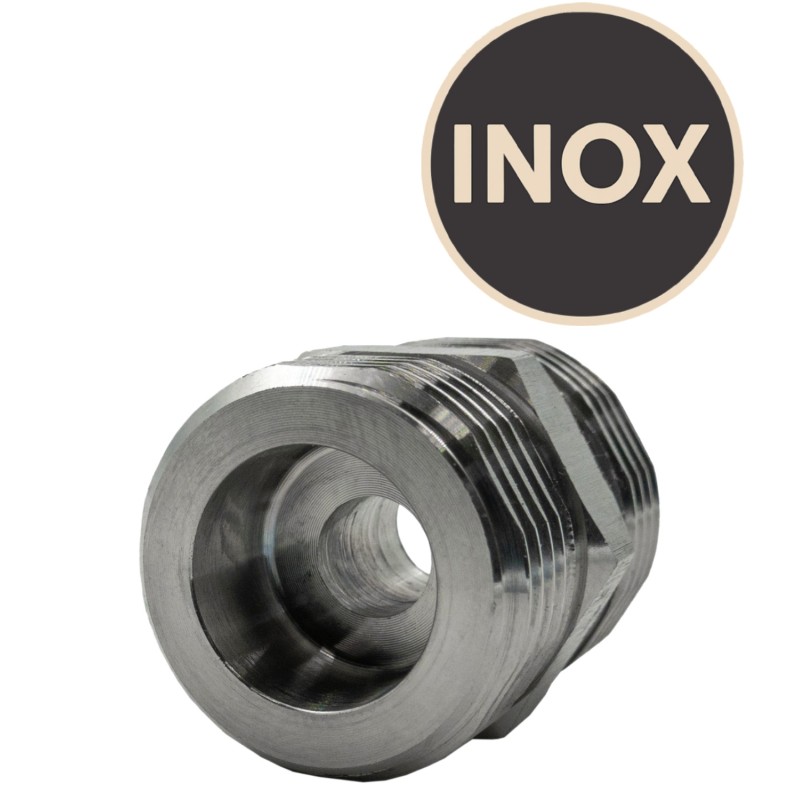 Double raccord filetages mâles 5/8"