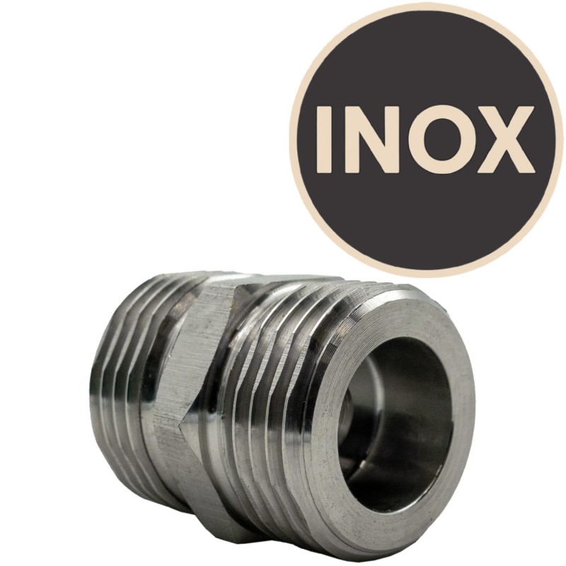 Double raccord filetages mâles 5/8"