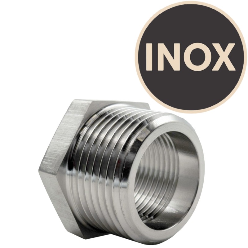 Adaptateur Inox 3/4" vers 1"